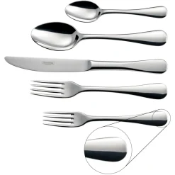 Classic 18/10 Stainless Steel 45 Piece Flatware Set