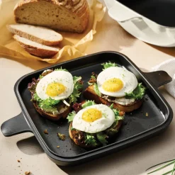 Cultura 6.5 Quart Enameled Cast Iron Multi-Cooker with Reversible Lid