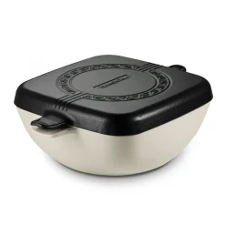 Cultura 6.5 Quart Enameled Cast Iron Multi-Cooker with Reversible Lid