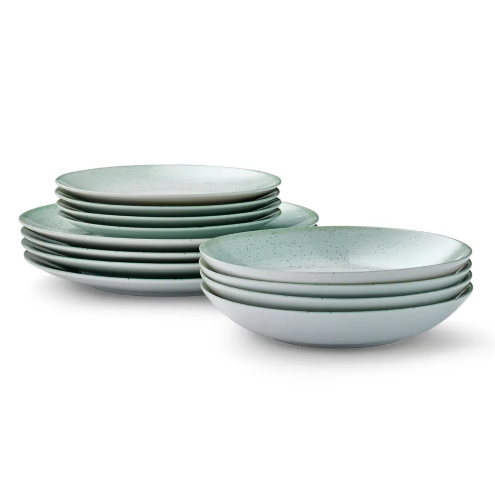 Enseada 12 Piece Plate Set
