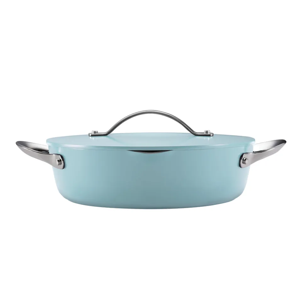 Fiora 4.25 Quart Multipurpose Ceramic Nonstick Pan