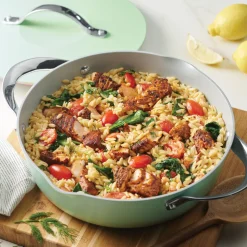 Fiora 4.25 Quart Multipurpose Ceramic Nonstick Pan