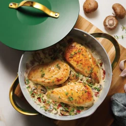 Fiora 4.25 Quart Multipurpose Ceramic Nonstick Pan