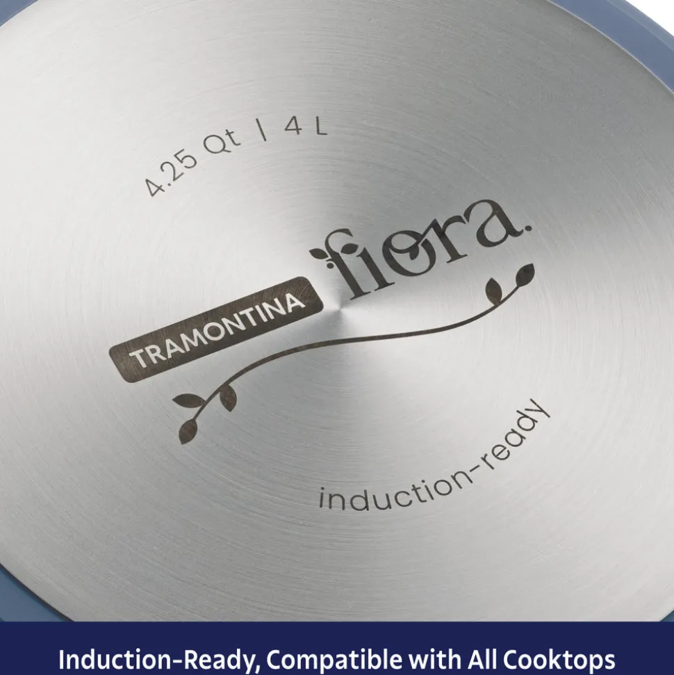 Fiora 4.25 Quart Multipurpose Ceramic Nonstick Pan