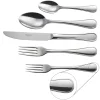 Firenze 18/10 Stainless Steel 45 Piece Flatware Set