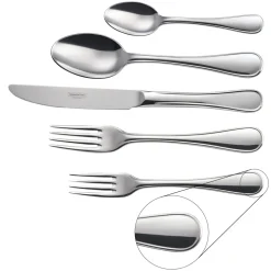 Firenze 18/10 Stainless Steel 45 Piece Flatware Set