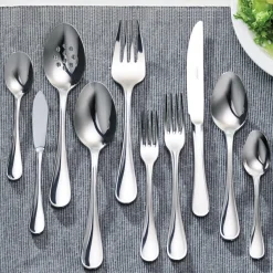 Firenze 18/10 Stainless Steel 45 Piece Flatware Set