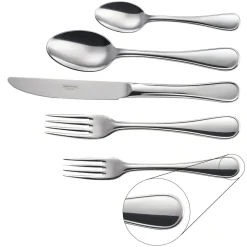 Firenze 18/10 Stainless Steel 20 Piece Flatware Set