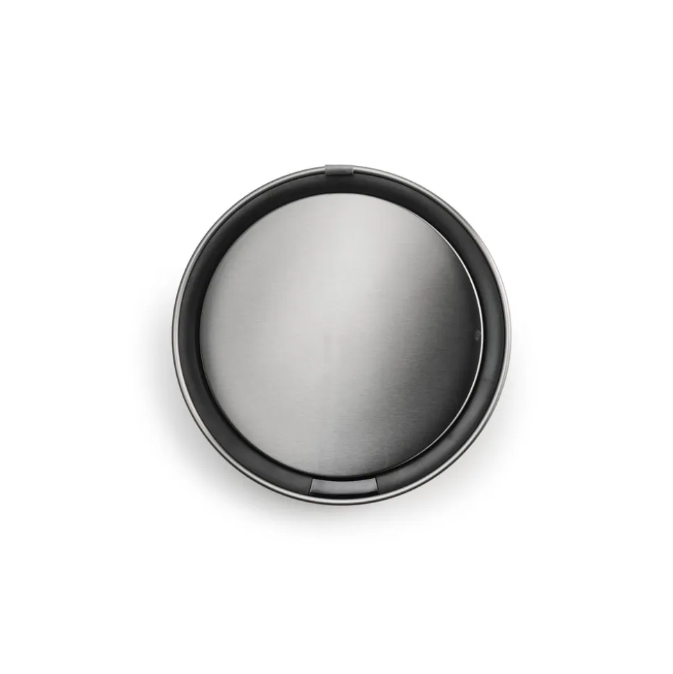 3.17 Gallon Stainless Steel Round Sensor Bin with SS Capped Lid