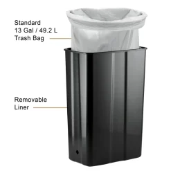 13 Gallon Stainless Steel Sensor Bin
