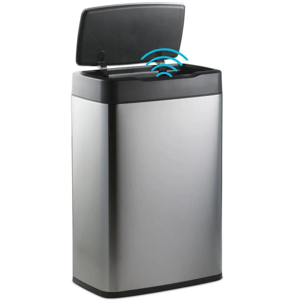 13 Gallon Stainless Steel Sensor Bin