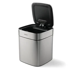 2.11 Gallon Stainless Steel Square Sensor Bin with ABS Lid