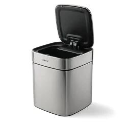 2.11 Gallon Stainless Steel Square Sensor Bin with ABS Lid