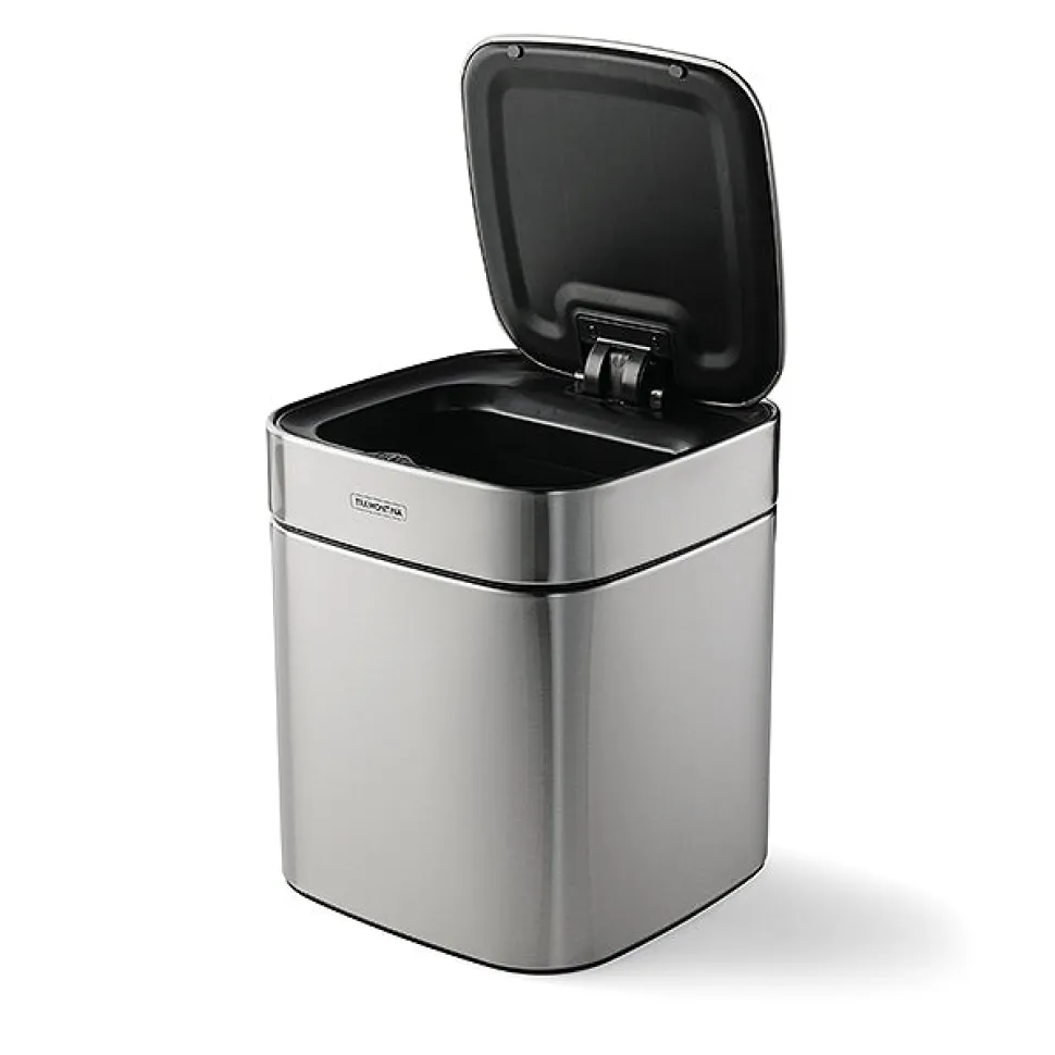 2.11 Gallon Stainless Steel Square Sensor Bin with ABS Lid
