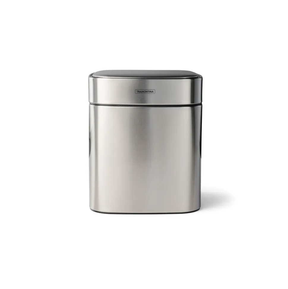 2.11 Gallon Stainless Steel Square Sensor Bin with ABS Lid