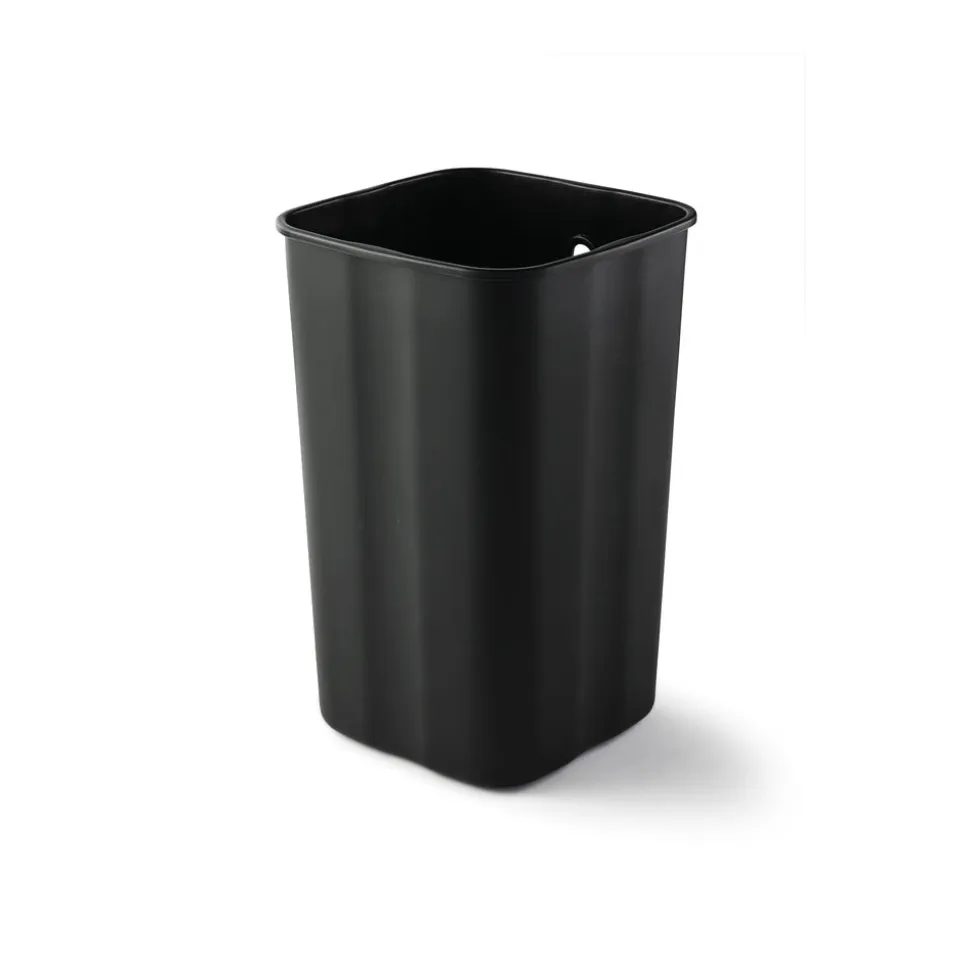 3.17 Gallon Stainless Steel Square Sensor Bin with SS Capped Lid