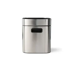 2.11 Gallon Stainless Steel Square Open Top Bin