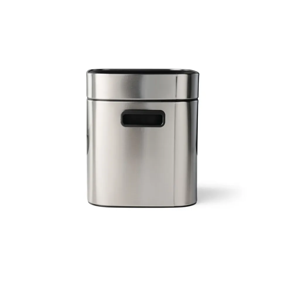 2.11 Gallon Stainless Steel Square Open Top Bin