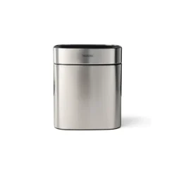 2.11 Gallon Stainless Steel Square Open Top Bin