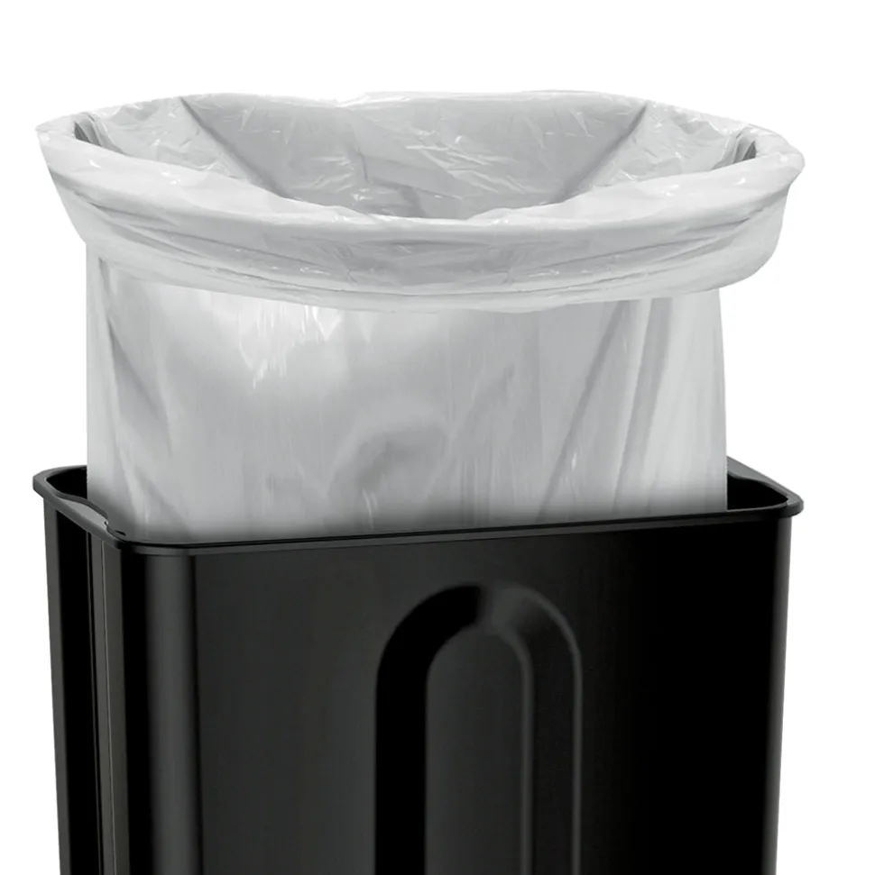 13 Gal. Step Can Rectangle Shape - Stainless Steel