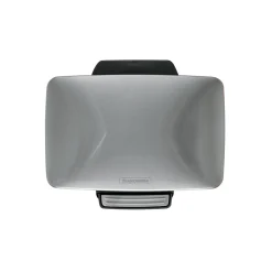 13 Gal. Step Can Rectangle Shape - Stainless Steel