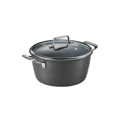 Gourmet 8 Piece Hard Anodized Aluminum Nonstick Cookware Set