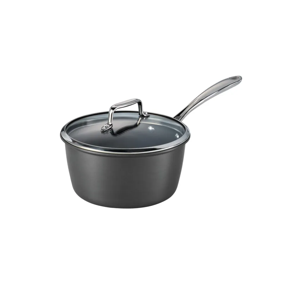 Gourmet 8 Piece Hard Anodized Aluminum Nonstick Cookware Set
