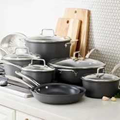 Gourmet 13 Piece Hard Anodized Cookware Set
