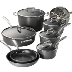 Gourmet 13 Piece Hard Anodized Cookware Set