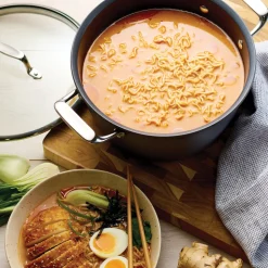 Gourmet 5 Quart Hard Anodized Aluminum Nonstick Dutch Oven