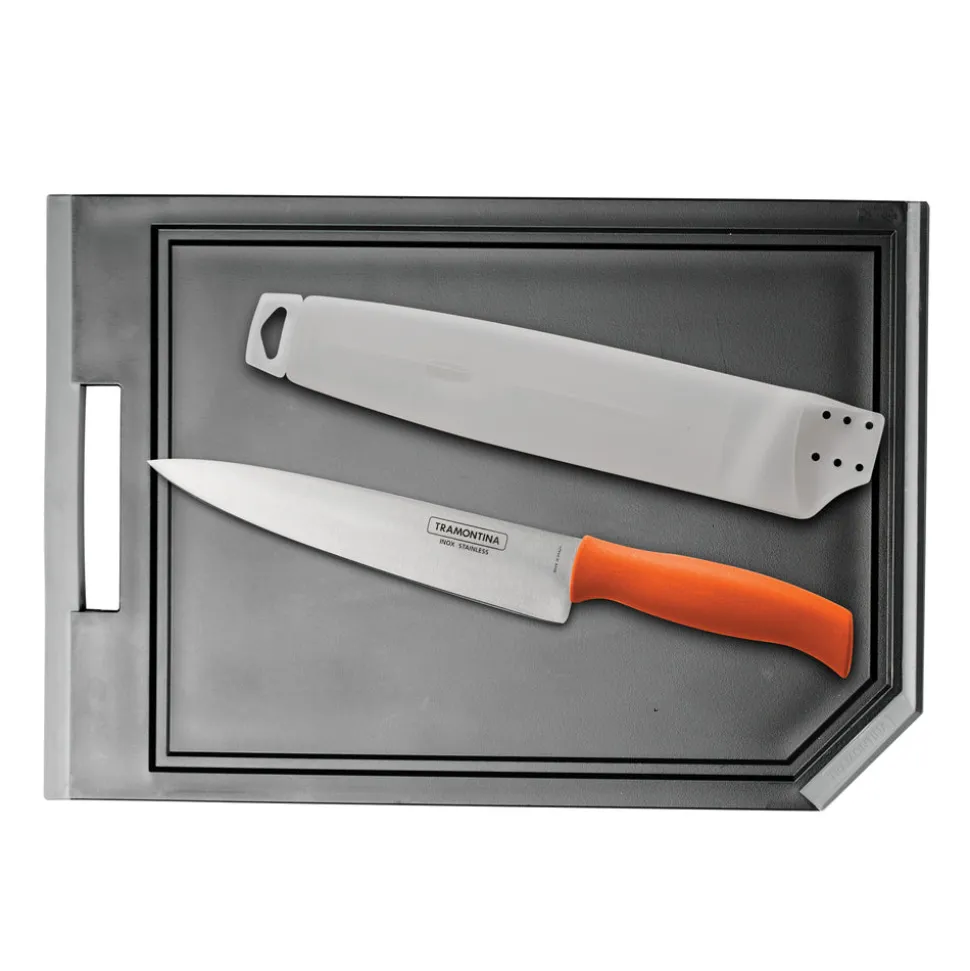 Guru Essential Knife and Cutting Board Prep Set