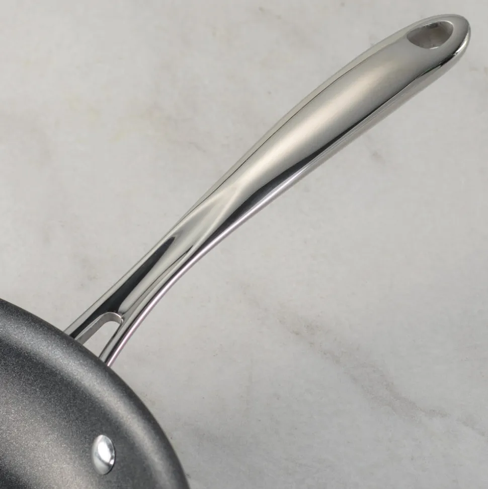 Hard Anodized Aluminum 2 Pack Fry Pan Set