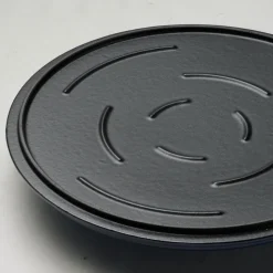 12 Inch Enameled Cast Iron Skillet with Lid