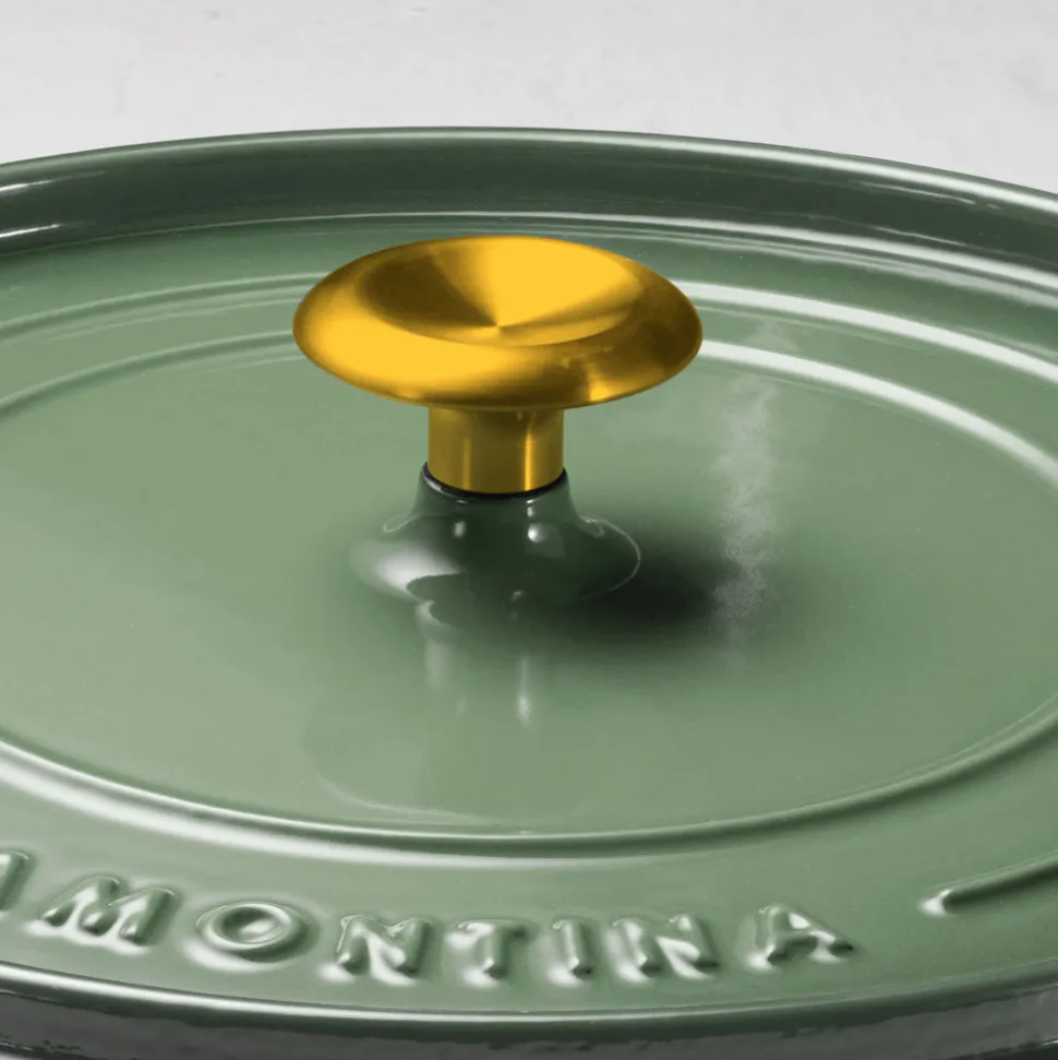 12 Inch Enameled Cast Iron Skillet with Lid