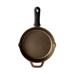 10 & 12-Inch Preseasoned Cast Iron Skillet - 2 Pack