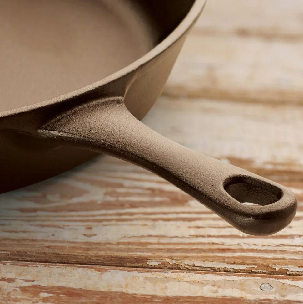 10 & 12-Inch Preseasoned Cast Iron Skillet - 2 Pack
