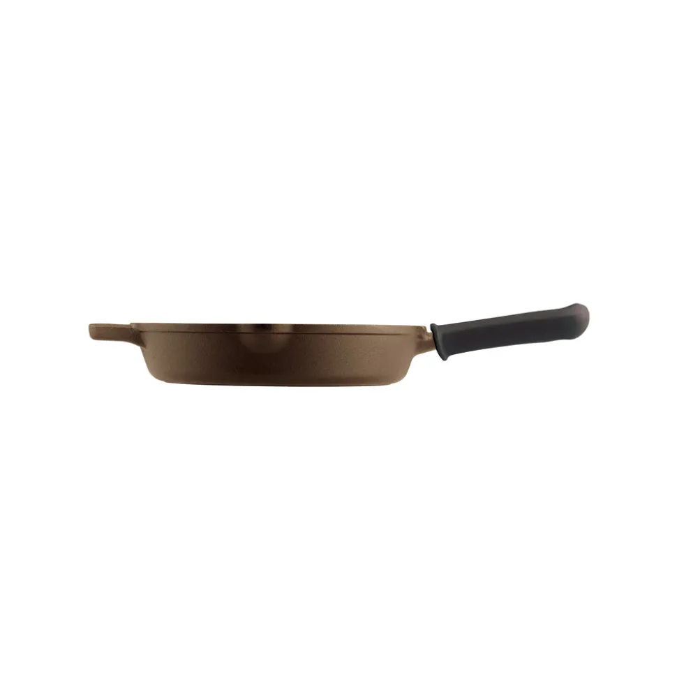10 & 12-Inch Preseasoned Cast Iron Skillet - 2 Pack