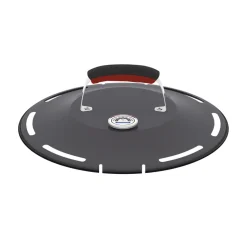 15.5 Inch Stainless Steel Round BBQ Charcoal Grill with Lid