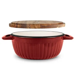 3-in-1 Enameled Cast Iron Multi-Oven with Trivet