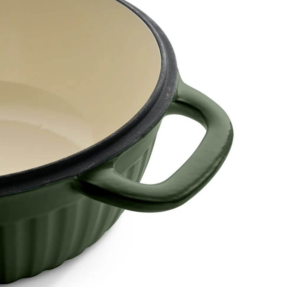 3-in-1 Enameled Cast Iron Multi-Oven with Trivet