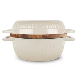 3-in-1 Enameled Cast Iron Multi-Oven with Trivet