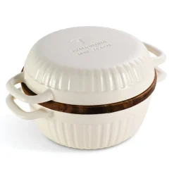 3-in-1 Enameled Cast Iron Multi-Oven with Trivet