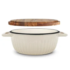 3-in-1 Enameled Cast Iron Multi-Oven with Trivet
