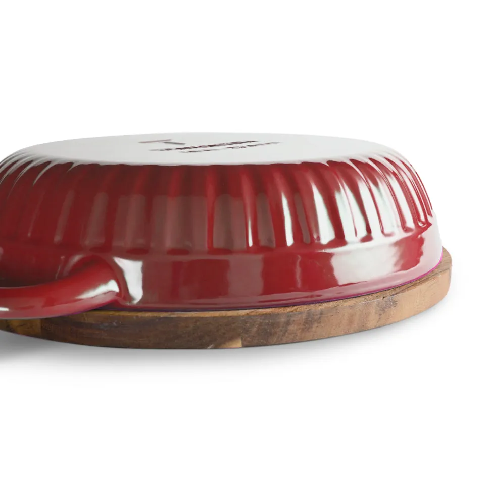 3-in-1 Enameled Cast Iron Multi-Oven with Trivet