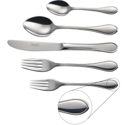 Italy 18/0 Stainless Steel 20 Piece Flatware Set