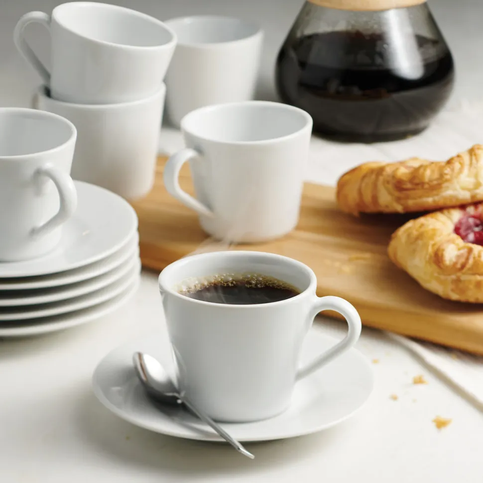 Leonora Cup and Saucer 6 Piece Set
