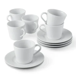 Leonora Cup and Saucer 6 Piece Set