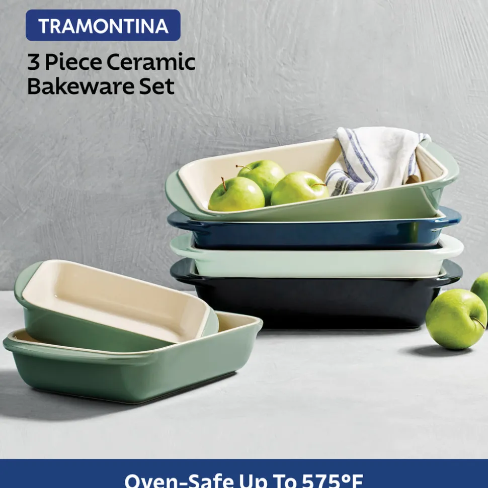 Mae 3 Piece Ceramic Bakeware Set