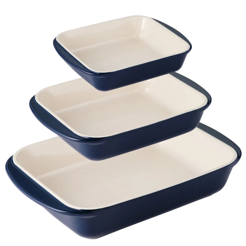 Mae 3 Piece Ceramic Bakeware Set