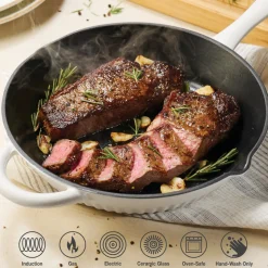 Mesa 10 Inch Enameled Cast Iron Skillet